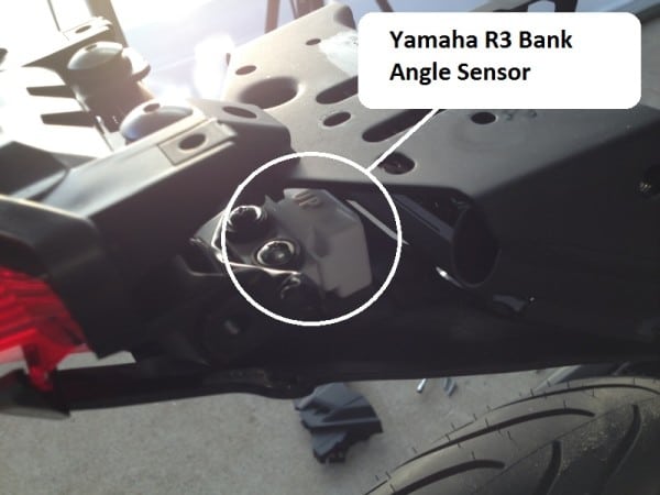 Yamaha R3 Bank Angle Sensor