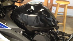 Yamaha r3 shop gas tank cover