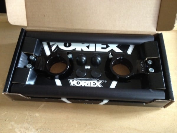 Yamaha R3 Vortex clipons handle bars clip ons