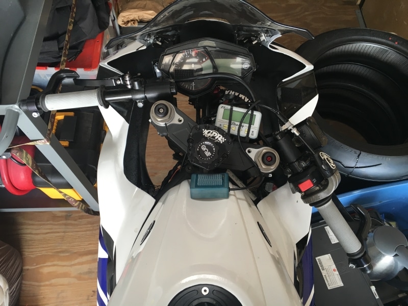 Yamaha R3 Woodcraft 1.5 rise clipons