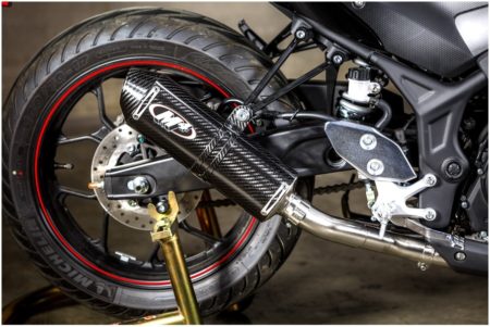 M4 Full System Exhaust Carbon Fiber Yamaha R3