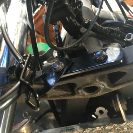 Yamaha R3 Steering Stop