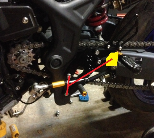 Sato Racing Race Concept Yamaha R3 Rearsets