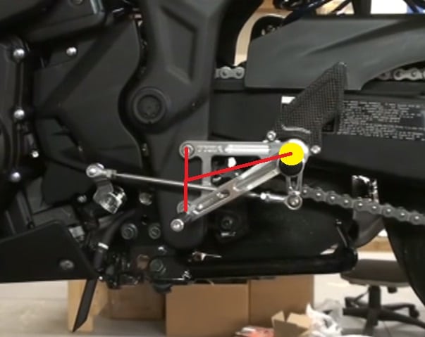 Tyga Yamaha R3 Rearsets