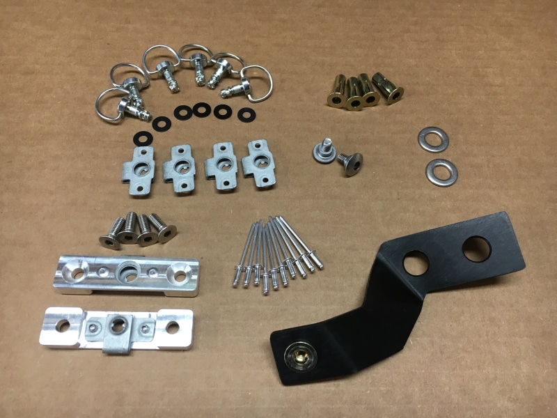 Yamaha R3 Race Bodywork Mounting Quick Release Kit Hotbodies