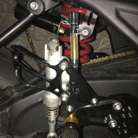 Yamaha R3 Rear Brake Fluid Reservoir Delete Kit