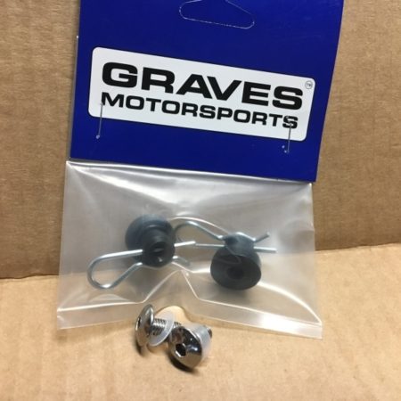 Graves Aluminum Upper Fairing Stay Mounts Yamaha R3