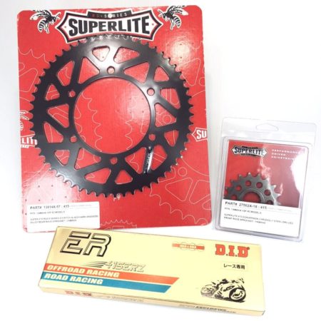 Superlite NortonFab Motorsports 415 chain and sprocket Kit Yamaha R3