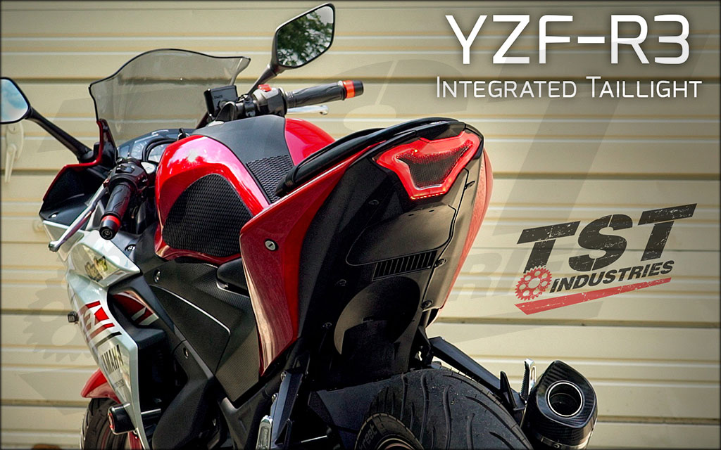 TST Industries LED Integrated Tail Light - Yamaha R3 / MT-03 / FZ-07 / MT-07