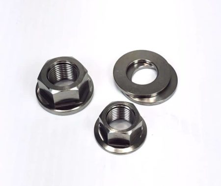 Titanium Axle Nuts and Washers Yamaha R3