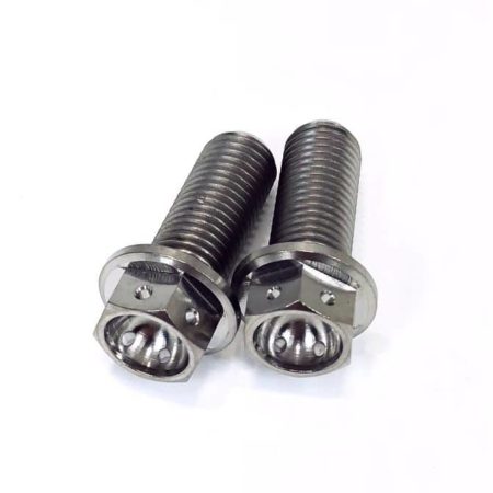 Titanium Drilled Front Caliper Bolts Yamaha R3