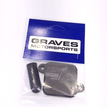 Graves Smog Block Off plate Yamaha R3 2