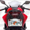 TST Industries LED License Plate Light Yamaha R3