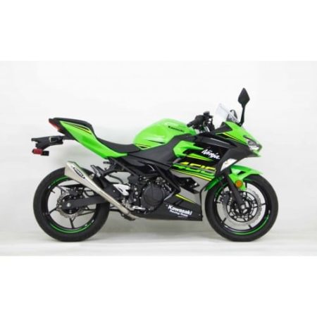 2018 Kawasaki Ninja 400R Evo Megaphone Full System Black Ceramic Coated - Carbon Fiber