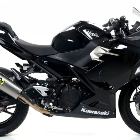 COMPETITION FULL SYSTEM BY ARROW - Titanium - Stainless Steel - Kawasaki 400