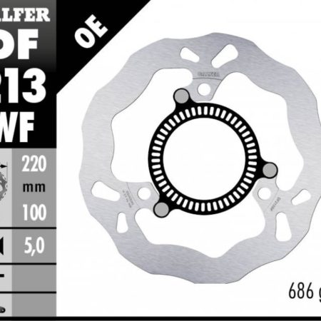 Galfer Wave Rear Rotor Kawasaki Ninja 400