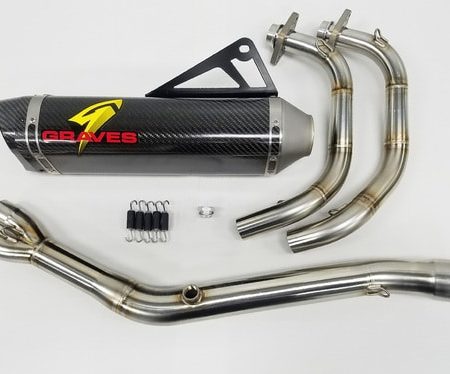 Graves Motorsports Kawasaki Ninja EX400 Full Exhaust System