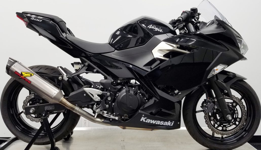 Graves Motorsports Cat Back Slipon Exhaust Kawasaki Ninja 400