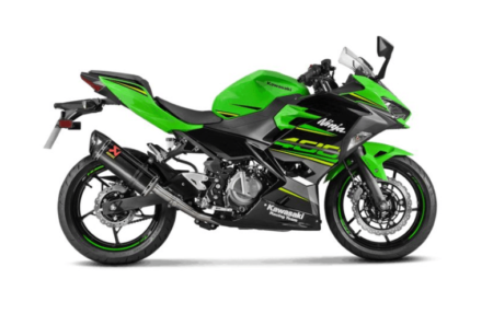 Akrapovic Carbon Fiber Full System Exhaust Kawasaki Ninja 400