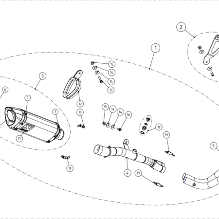 Akrapovic FULL EXHAUST RACING PARTS