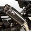 M4 Full Exhaust Kawasaki Ninja 400 closeup