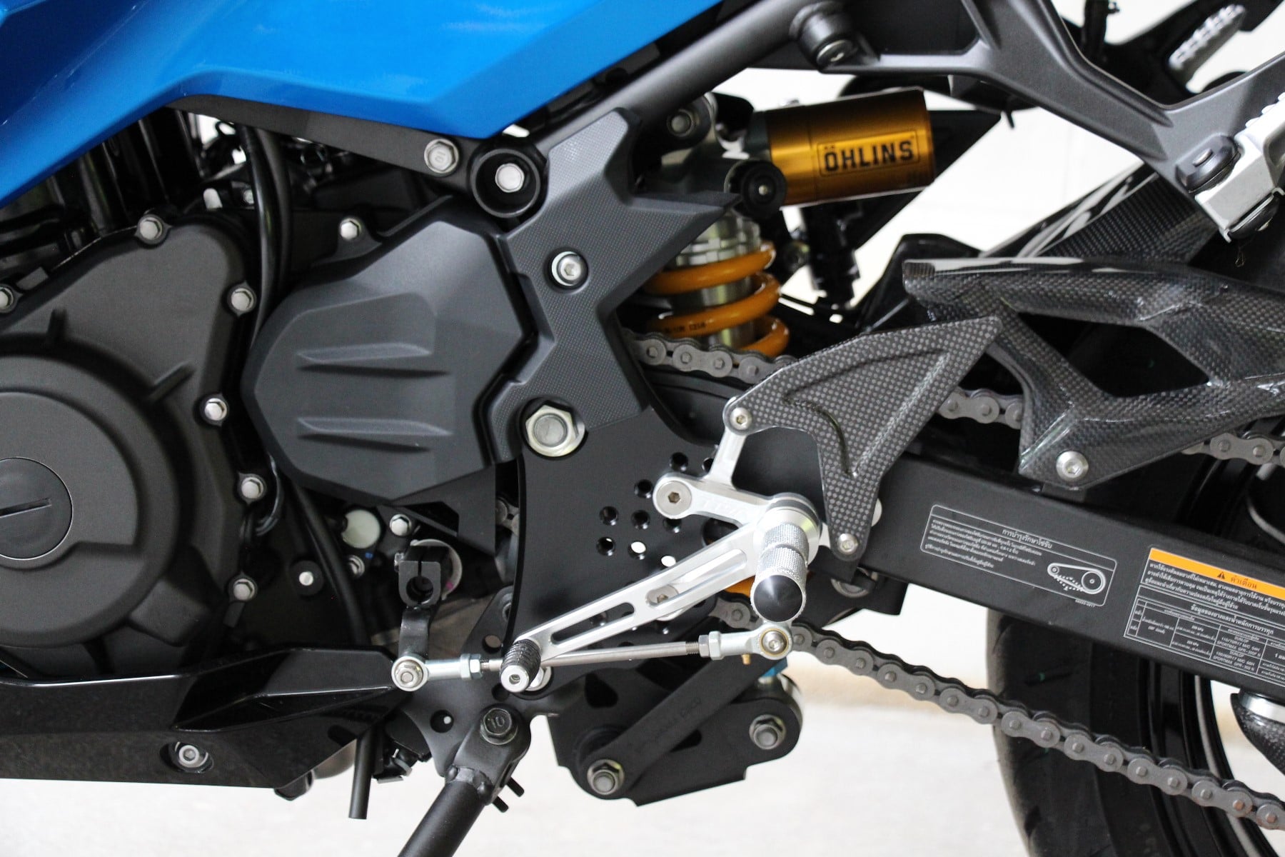 Ohlins STX36 Double Adjustable Rear Shock KA744 Kawasaki Ninja 400 Z400