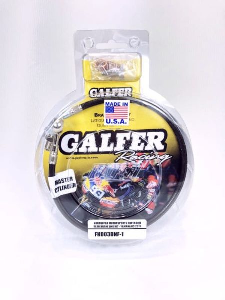Norton/Galfer Race Spec Superbike Stainless Steel Rear Brake Line Yamaha R3