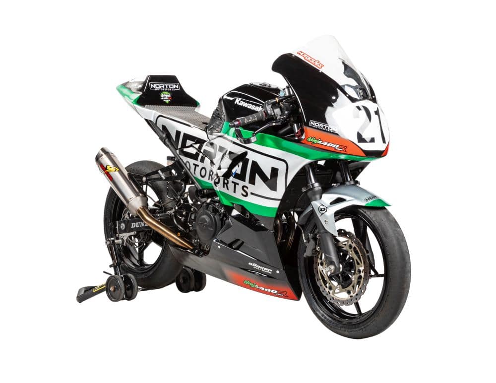 Norton Motorsports Ninja400R Race Motorcycle