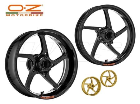 OZ Racing PIEGA Forged Aluminum Wheels Kawasaki Ninja 400 Pair RIMS Main