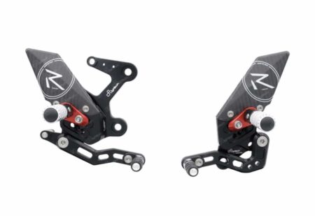 LighTech Kawasaki Ninja 400 2018 'R' Version Adjustable Rearsets