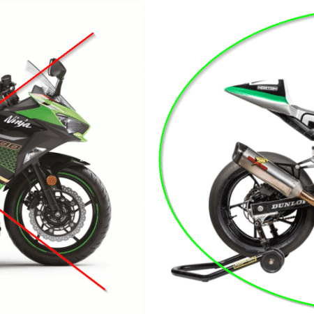 Ninja 400 Stock Body Vs Norton GP Spec Moto2