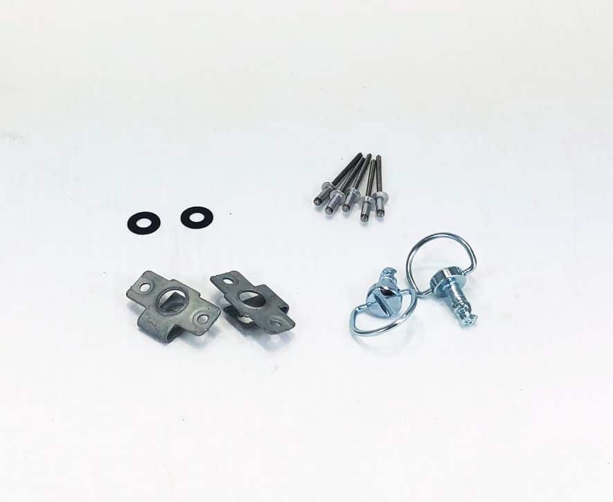 round head - white metal 12 500 series type rivets Dtf726-dinky toys 