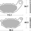 SBS Brakes DS-2 World Supersport Sintered Front Brake Pads - Yamaha R3 - Image 2