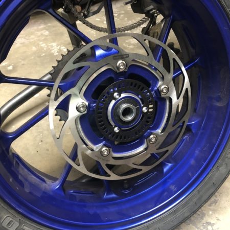 YR704 Norton Racing Lightweight Rear Brake Rotor Yamaha R7