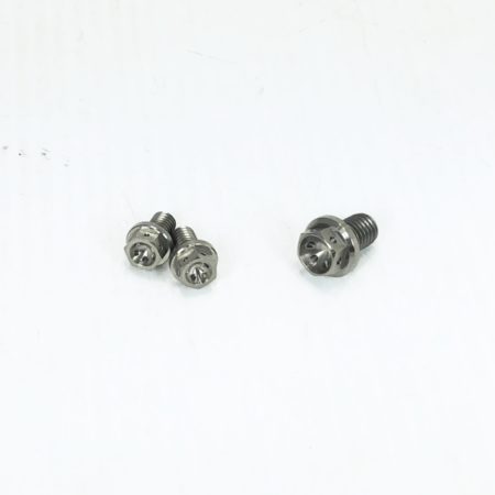 YR739 02 Titanium Drilled Water Drain Bolts Yamaha R7