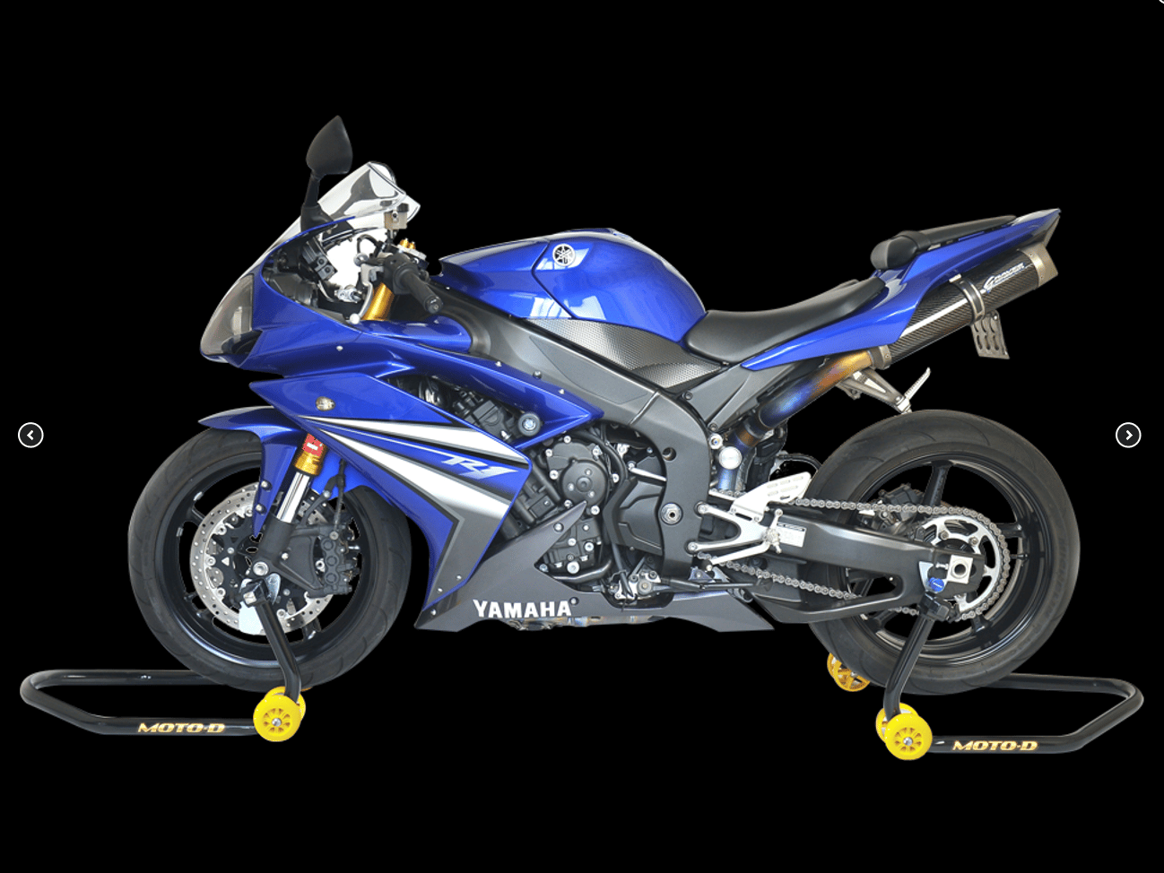 Yamaha YZF R6 2007 noir autocollants