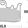 SBS Brakes Dual Carbon World Supersport Sintered Front Brake Pads - Aprilia RS660 - Image 2