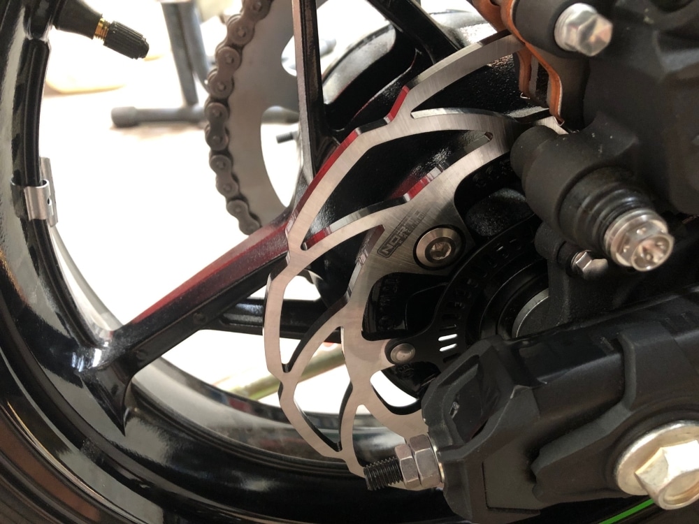 Norton Racing Lightweight Rear Brake Rotor - Kawasaki Ninja