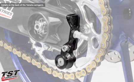 TST INDUSTRIES SPOOLED CAPTIVE CHAIN ADJUSTERS FOR YAMAHA YZF-R7