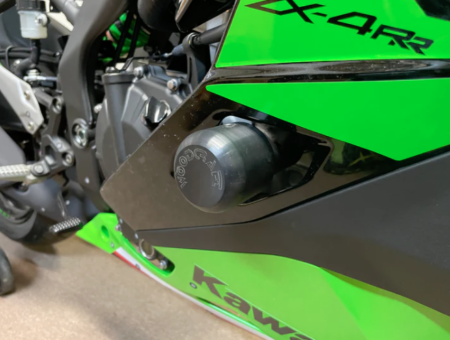 Woodcraft Race Frame Slider Kit - Kawasaki Ninja ZX4RR (Cut Req.)