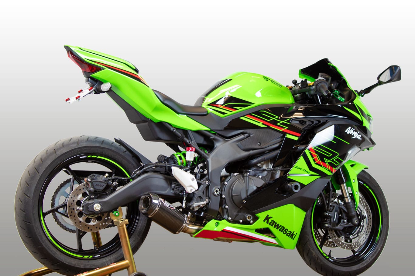 M4 Exhaust Full System Carbon Canister - Kawasaki ZX4RR