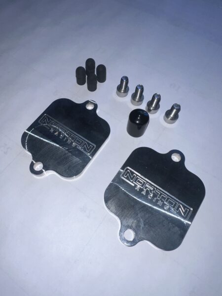 Norton Racing Smog Block Off Plate and AIS Removal Kit - Kawasaki Ninja ZX4RR